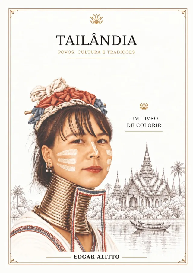 Capa do livro Tailândia: Povos, Cultura e Tradições, de Edgar Alitto