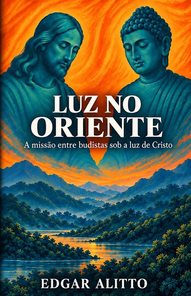 Cover of Luz no Oriente by Edgar Alitto & Robson Mariano